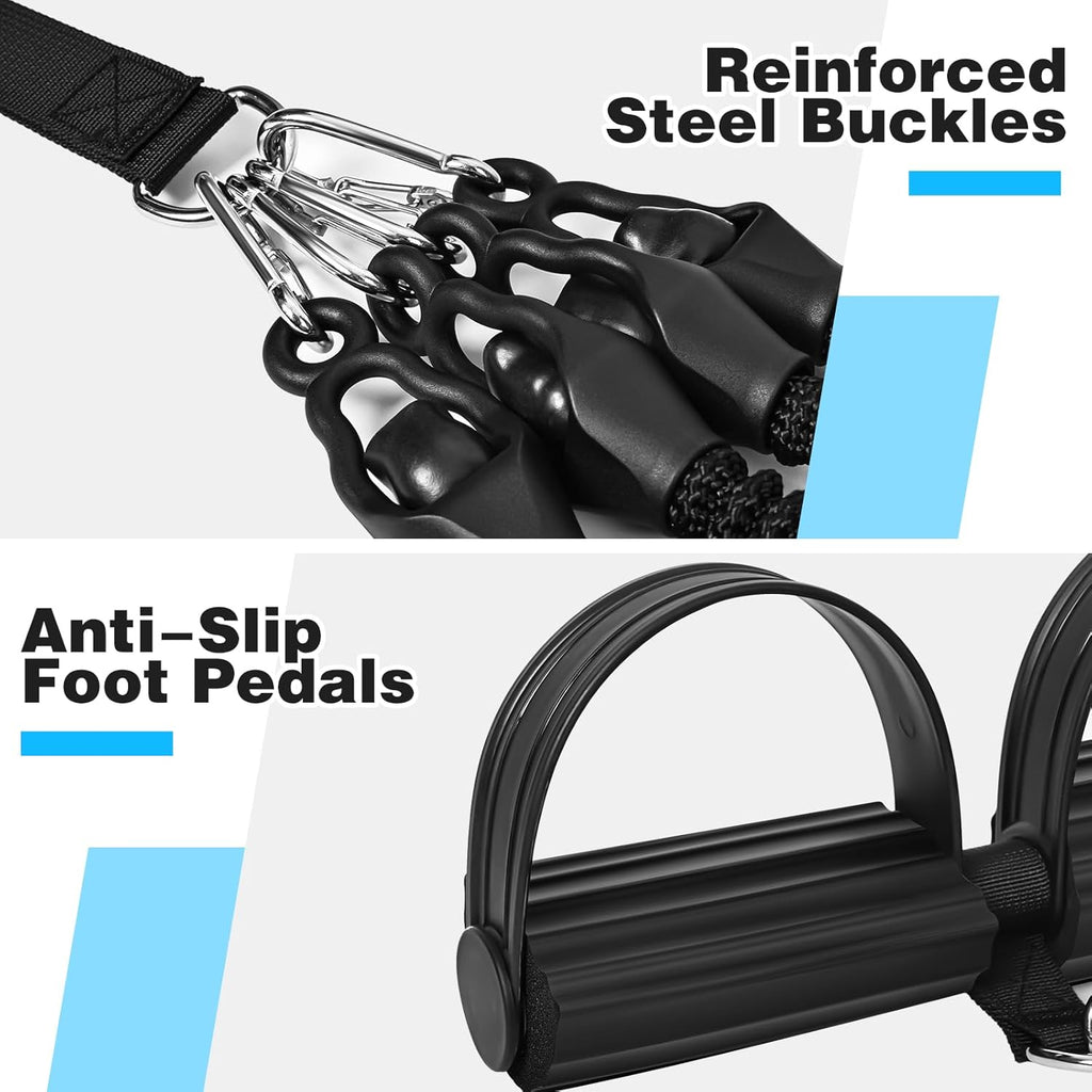 Full Body Workout & Home Fitness Resistance Bands