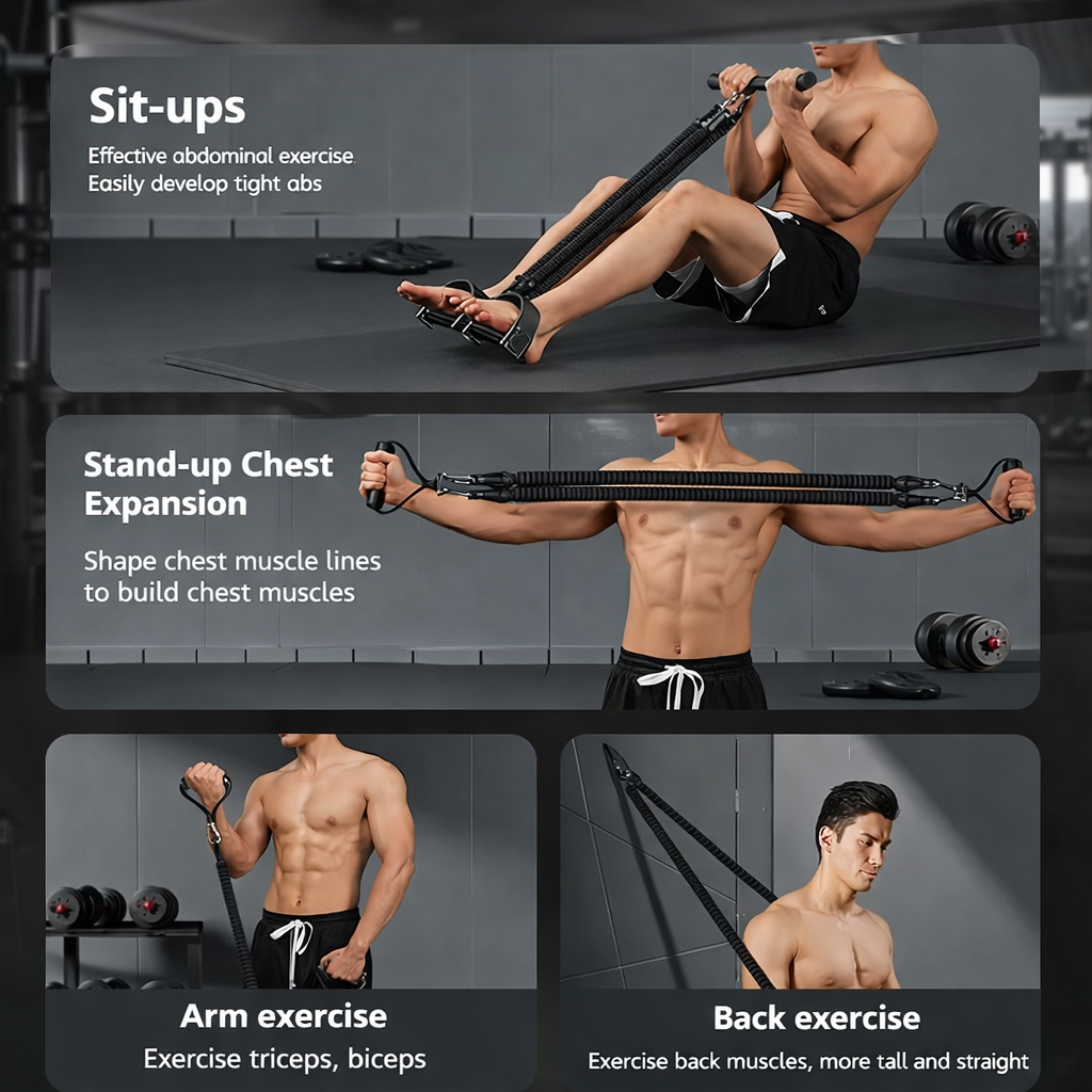 Full Body Workout & Home Fitness Resistance Bands