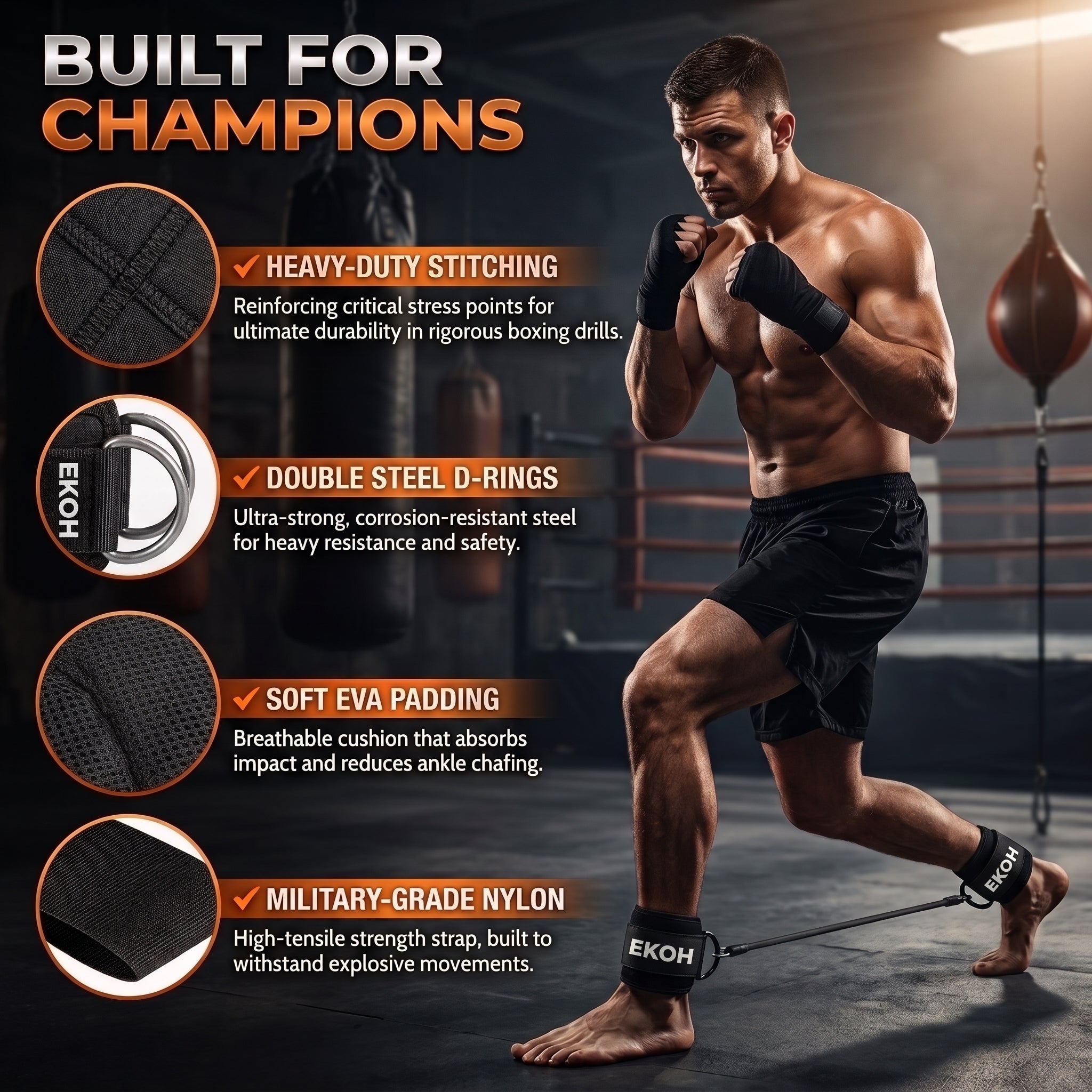 Elite Footwork Resistance Bands