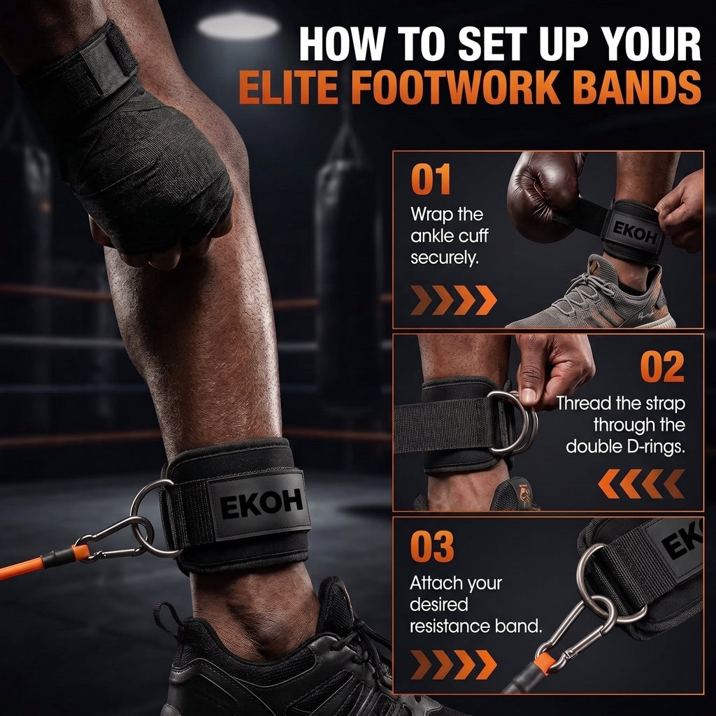 Elite Footwork Resistance Bands