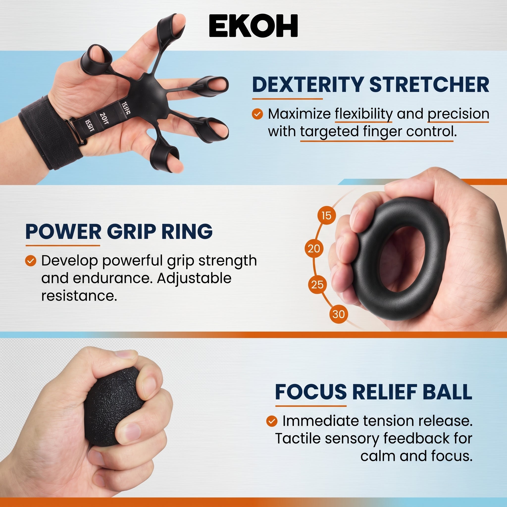 Grip Strength Trainer Set